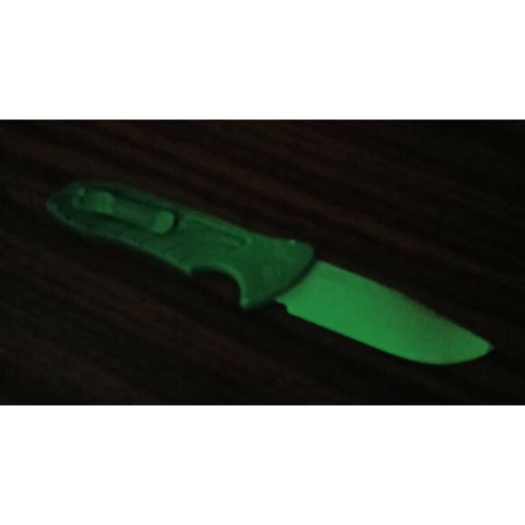 Kershaw Auto Glow in the dark folding tool.7600 Emerson - Picture 7 of 10